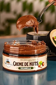 Veganella ZERO açúcar - creme de avelã vegano - 200g - imagem 2