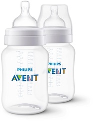Mamadeira Clássica 260ml com 2 Unidades - Sistema Anticólicas Philips Avent - imagem 1
