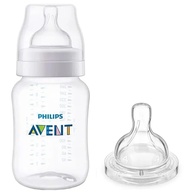 Mamadeira Anticólicas Philips Avent 260ml com Bico Natural - Conforto e Segurança para Bebês - imagem 1