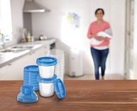 Potes para Armazenamento de Leite Materno Philips Avent SCF618/10 - 10 Unidades de 117ml com Segurança Total - imagem 3