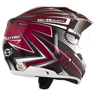 Capacete Pro Tork TH1 Vision Adventure Vermelho/Branco - Segurança e Estilo para sua Aventura - imagem 5
