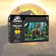 Quebra-Cabeça Triceratops Jurassic World: 200 Peças de Aventura! - imagem 2