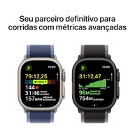Apple Watch Ultra 3: Aventura e Performance em Titânio Natural 49mm - imagem 4