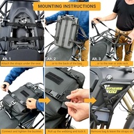 Bolsa Traseira Moto Odinsberg 15L Impermeável: Aventura Segura e Estilosa - imagem 5
