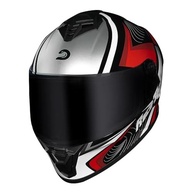 Capacete Race Tech Hit Draw Black Silver: Segurança e Estilo para Sua Aventura - imagem 5