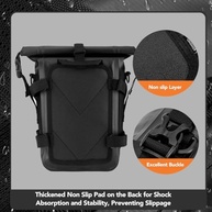 POCREATION Bolsa de Barra de Proteção 8L: Aventura e Segurança para Sua Moto ADV, Touring e Off-Road - imagem 5