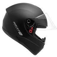 Capacete Fly Drive 2 HG Classic Preto Fosco: Segurança e Estilo para suas Aventuras - imagem 1