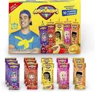 AVENTUREIROS - Sucos de Sabores Mistos em Caixinha - Sem Ingredientes Artificiais, Sem Glúten - Contém 10 Vitaminas e Minerais, Ingredientes Naturais - Vegano - Pack 12 x 200ml - imagem 1