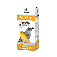 Ferro Plus Avemil 20ml: Suplemento Ideal para Aves - imagem 1