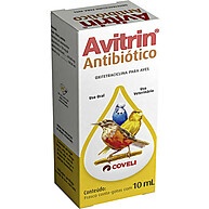 Avitrin Coveli: Antibiótico para Pássaros - 10ml - imagem 1