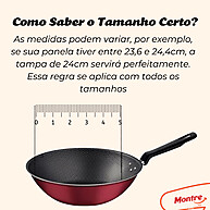 Tampas de Vidro para Panelas: Kit Completo ou Avulsas - imagem 2