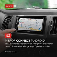 Central Multimídia AIWA 7" HD Bluetooth Espelhamento USB - AWS-CA-DD-01 - imagem 4