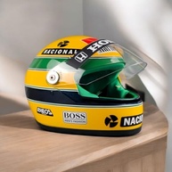 Capacete Ayrton Senna 1991 Réplica Exclusiva para Colecionadores - imagem 3
