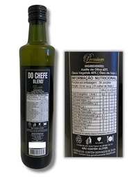 Azeite De Oliva Composto Do Chefe Premium Garrafa Vidro 500ml - imagem 3