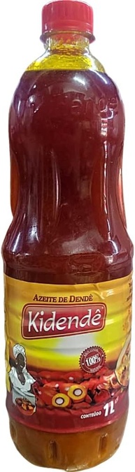 Azeite Dendê Kidendê Garrafa 1 Litro Bahia - Unidade - imagem 1