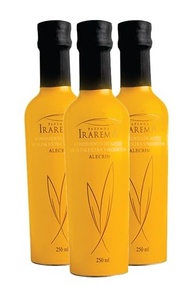 3 Azeites Premiados Extra Virgem Alecrim 250ml - Fazenda Irarema - imagem 2