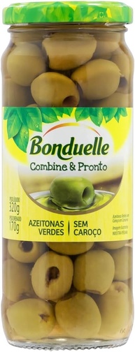 Bonduelle Azeitona Verde Sem Caroço 320 G - imagem 1