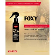 Kit Completo Limpeza Corrente Moto Razux Foxy 240ml + Escova Vonixx Azul - imagem 5