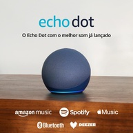 Echo Dot 5ª Geração Azul: O Melhor Som Já Lançado com Alexa - imagem 1