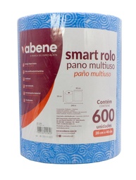 Smart Rolo Pano Multiuso Azul 600 Unidades - Vabene | Resistente, Reutilizável e Antiodor - imagem 1
