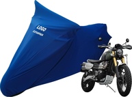Capa de Tecido Premium para Triumph Scrambler/Street Twin - Proteção Azul Elegante - imagem 1
