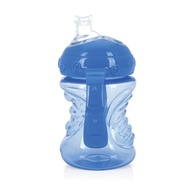 Copo de Treinamento Nuby com Alça e Bico de Silicone Azul - Segurança e Conforto para Bebês - imagem 3