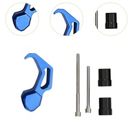 Gancho Universal para Moto Capacete e Bolsa - Alumínio Premium Azul - imagem 5