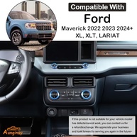 Kit 7 Peças Acabamento Botão Controle Central Ford Maverick 2022-2024 - Azul Premium - imagem 4
