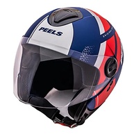 Capacete Peels Freeway 4Ever Azul Fosco/Vermelho - Segurança e Estilo na Sua Pilotagem - imagem 3