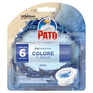 Pato Detergente Sanitário Gel Adesivo com Aplicador Azul 38g + 6 Discos - Limpeza Prática e Eficiente - imagem 2