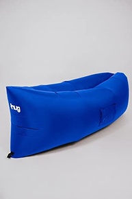 HUG ONE Azul Royal - Travesseiro Inflável Confortável e Portátil - imagem 4