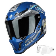 Capacete Integral ILM MF509: Segurança e Estilo para Motociclistas (Azul Ciborgue, G) - imagem 1