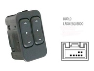 Interruptor Vidro Elétrico Agile: Duplo, LED Azul - imagem 2