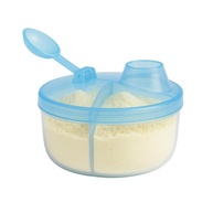 Dosador de Leite em Pó com Divisórias Portátil Azul - 3 Compartimentos + Colher de Silicone - imagem 5
