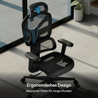 Cadeira Ergonômica YTC Mesh Azul ThunderX3 – Conforto e Estilo para Longas Jornadas - imagem 5