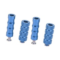 Pinos de Freio CNC Azul para Moto: Segurança e Estilo M6 - imagem 2