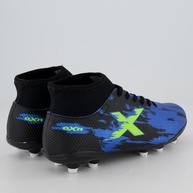 Chuteira Campo Oxn Fusion Grip 3 Neo Azul - imagem 2