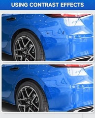 Kit de Tinta de Retoque Metálica Azul Celeste para Honda - Reparo Profissional de Arranhões - imagem 4