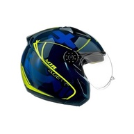 Capacete Peels Mirage Edge Masculino Aberto Azul: Estilo e Segurança para Sua Pilotagem - imagem 4