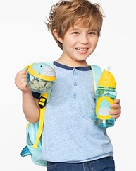 Porta-Snack Zoo Tubarão Skip Hop Azul - Prático e Divertido para Lanches Saudáveis - imagem 5