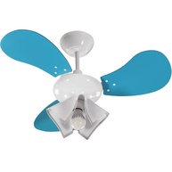 Ventilador Greco Tron 110/127V 3 Pás Azul - Potente e Silencioso com Iluminação - imagem 1