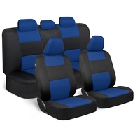 Conjunto Completo Capas de Assento BDK PolyPro Azul e Preto: Proteção e Estilo para Seu Carro - imagem 1