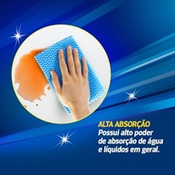 Pano Multiuso Perfex Azul 5 Unidades - Alta Absorção e Secagem Rápida - imagem 5