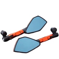Espelho Retrovisor Esportivo Universal Azul para Moto - Estilo e Segurança - imagem 4