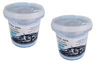 Kit 2 Pedra Azul Em Pasta P Polimento (500gr) Roda Tanq Crom - imagem 1