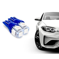 Ilumine Seu Carro com Estilo: Lâmpada LED T10 Pingo Azul 5 Leds - Toque Moderno e Segurança - imagem 3