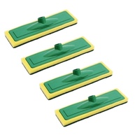 Kit com 4 Rodos Abrasivos com Esponja Dupla Face - Limpeza Profunda para Pisos e Azulejos - imagem 1