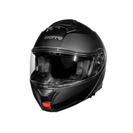 Capacete Moto Bieffe B-Dynamic Escamoteável Preto Fosco c/ Óculos Solar Interno - imagem 4