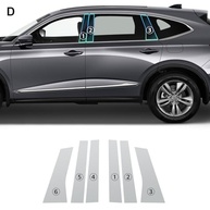 Película Protetora TPU 8,5 Mil para Acura MDX 2025 - B-Pillar 6 Peças - imagem 3