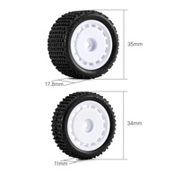 Pneus e Rodas INJORA Pré-Montados para Losi Micro-B 1/24 - Tração e Estilo Off-Road! - imagem 4